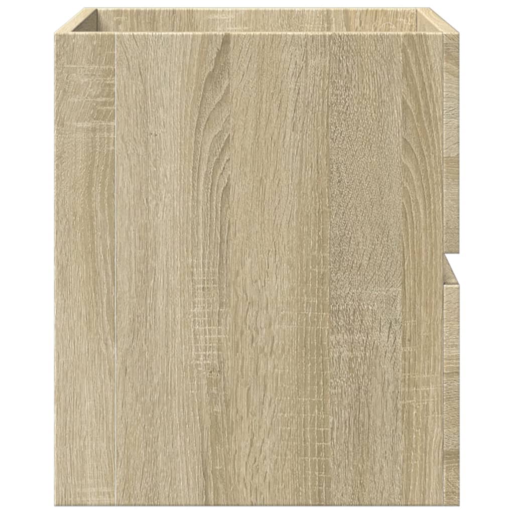 Mobile Lavabo Rovere Sonoma 41x38,5x45 cm in Legno Multistrato | homemem39