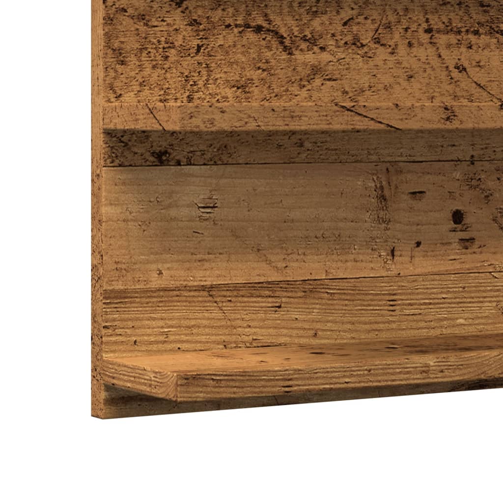 Mobile da Bagno Legno Antico 90x11x45 cm in Truciolato | homemem39