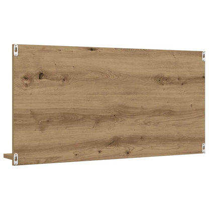 Mobile Bagno Specchio Rovere Artigianale 90x11x45 cm Truciolato | homemem39