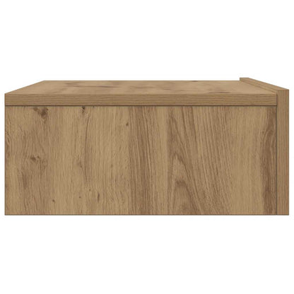 Mobile Porta TV con Luci LED Rovere Artigianale 60x35x15,5 cm | homemem39