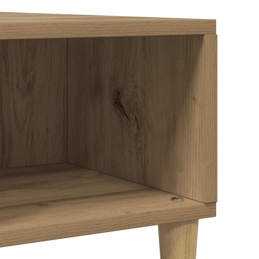 Tavolino da Salotto Artigianale 60x60x30 cm Legno Multistrato | homemem39