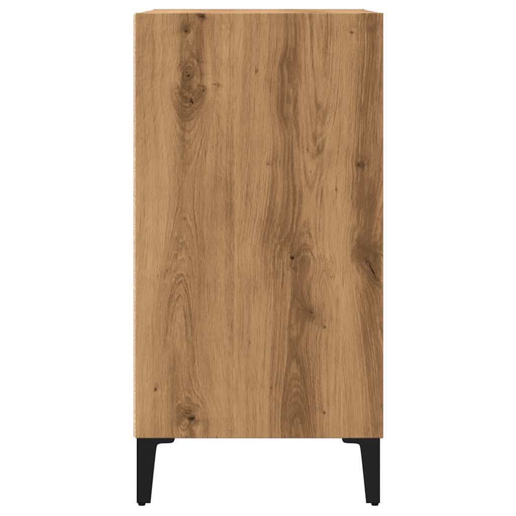 Credenza Rovere Artigianale 57x35x70 cm in Truciolato - homemem39