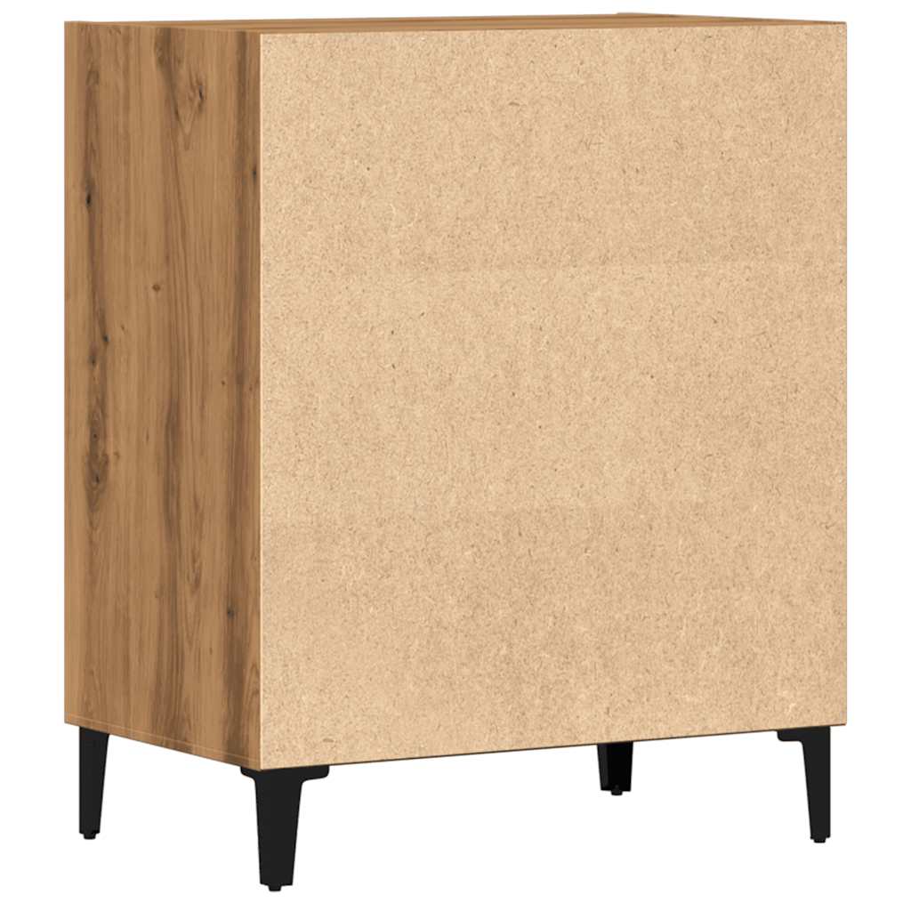 Credenza Rovere Artigianale 57x35x70 cm in Truciolato - homemem39