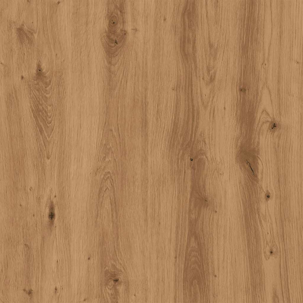 Comodino Rovere Artigianale 50x40x43.5 cm in Legno Multistrato - homemem39