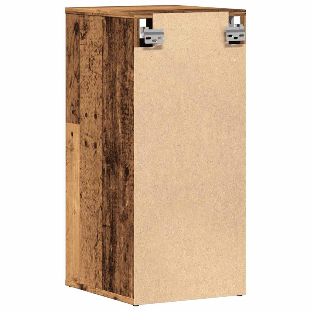 Scarpiera Legno Antico 32x35x70 cm in Legno Multistrato - homemem39