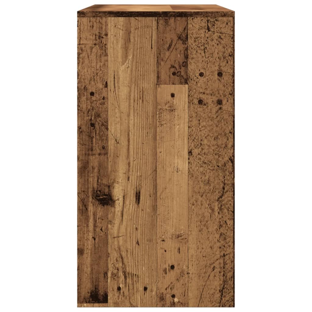 Tavolino Consolle Legno Vecchio 89x41x76,5 cm in Truciolato | homemem39