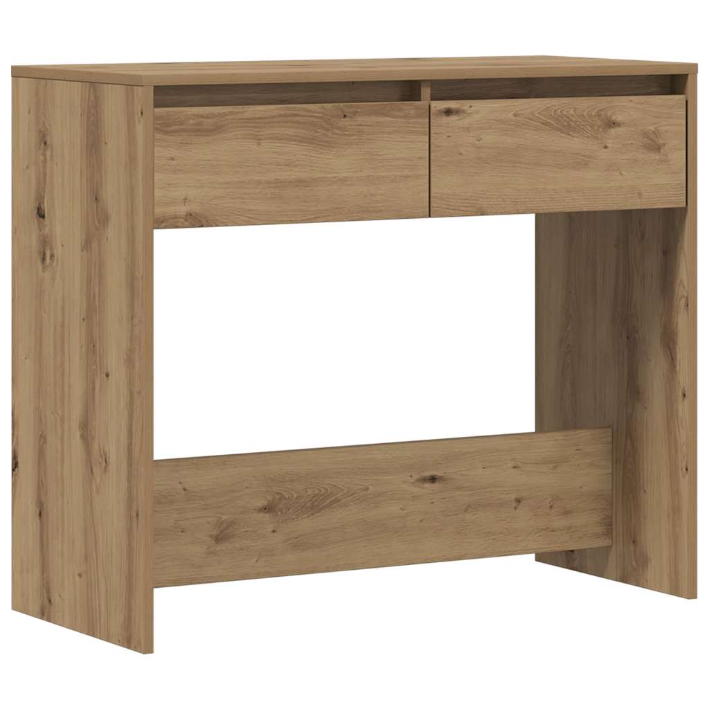 Tavolo Consolle Rovere Artigianale 89x41x76,5cm in Truciolato