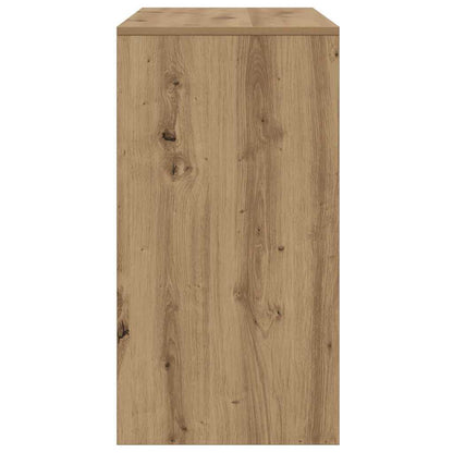 Tavolo Consolle Rovere Artigianale 89x41x76,5cm in Truciolato