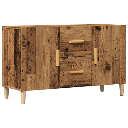 Credenza Legno Antico 100x36x60 cm in Legno Multistrato - homemem39