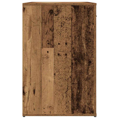 Scrivania Legno Antico 100x49x75 cm in Legno Multistrato - homemem39