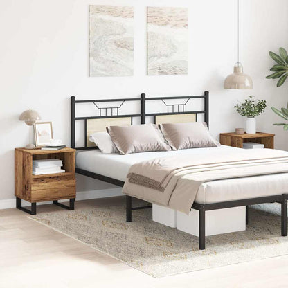 Comodini 2pz Legno Antico 40x35x50 cm in Legno Multistrato - homemem39