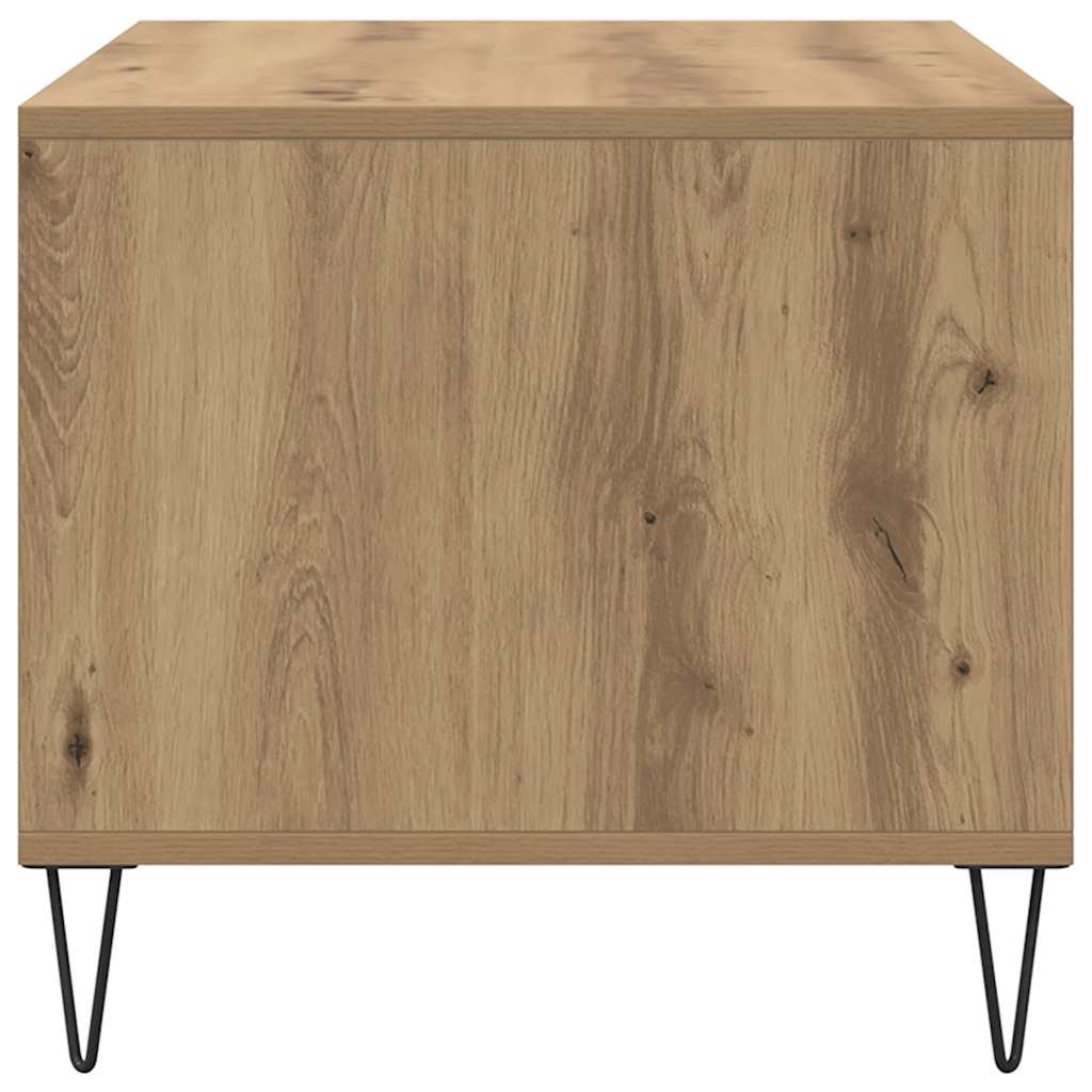 Tavolino Salotto Rovere Artigianale 90x49x45 cm Multistrato | homemem39