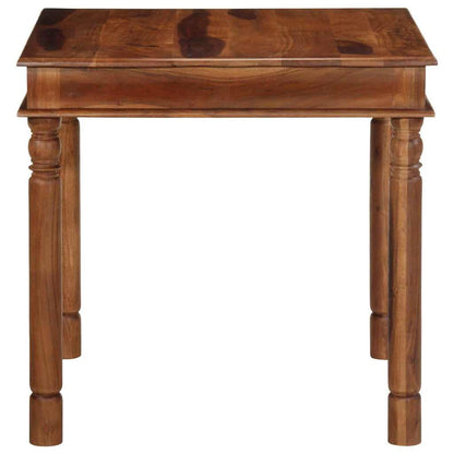 Tavolo da Pranzo 80x80x77 cm Legno Massello di Acacia | homemem39