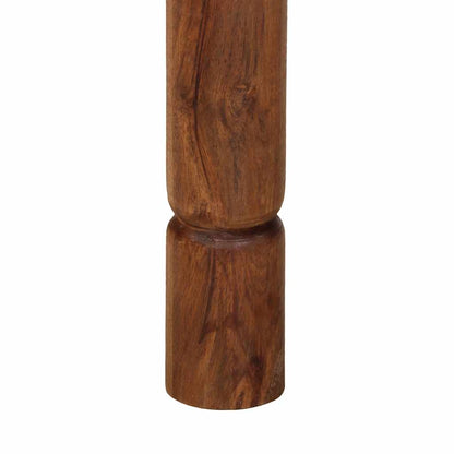 Tavolo da Pranzo 80x80x77 cm Legno Massello di Acacia | homemem39