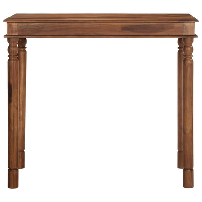 Tavolo da Bar 120x60x107 cm in Legno Massello di Acacia | homemem39