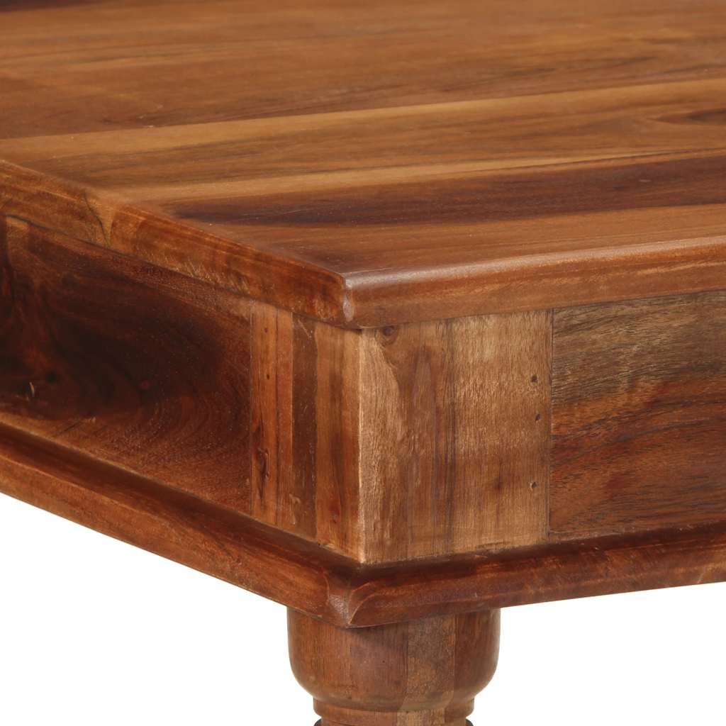Tavolo da Bar 120x60x107 cm in Legno Massello di Acacia | homemem39