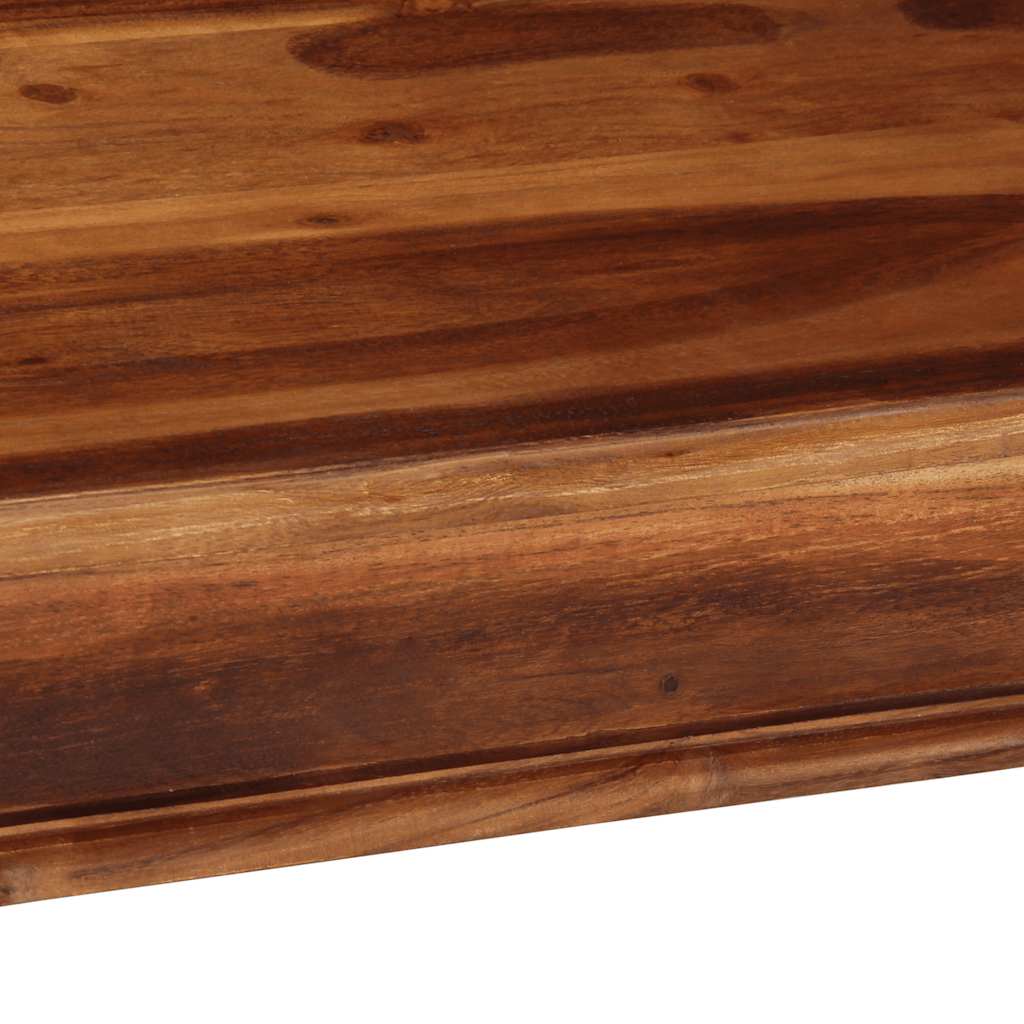 Tavolino da Salotto 110x60x40 cm in Legno Massello di Acacia | homemem39