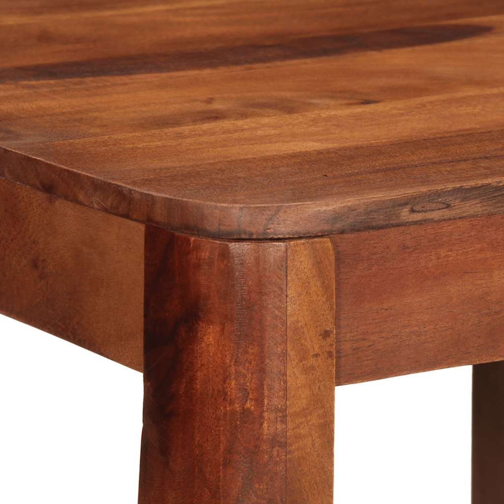 Tavolo da Bar 60x60x107 cm in Legno Massello di Acacia | homemem39
