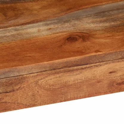 Tavolino da Caffè 60x60x35 cm in Legno Massello di Acacia