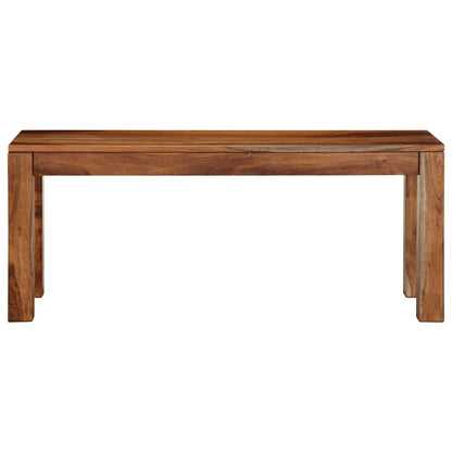 Panca 110 cm in Legno Massello di Acacia | homemem39
