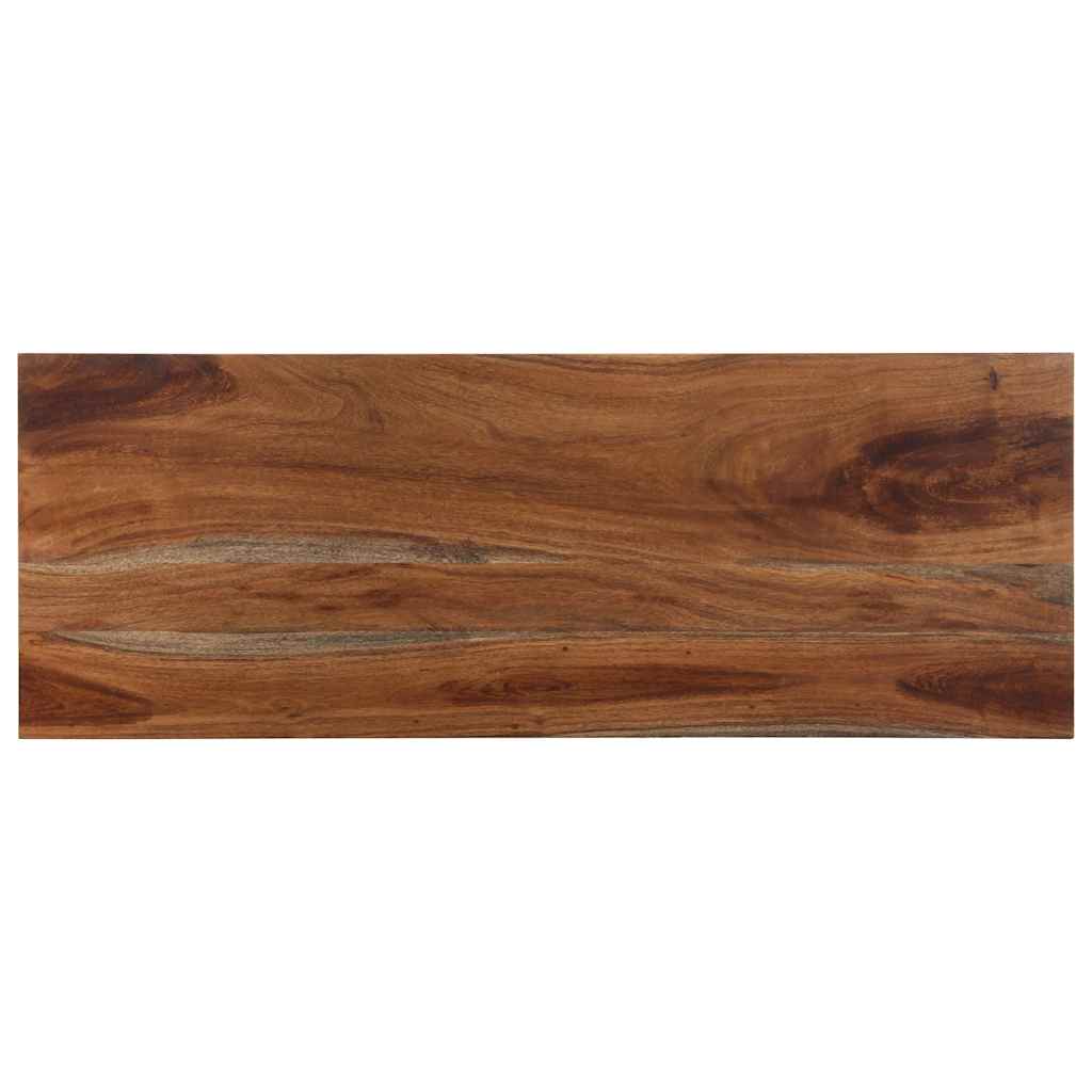 Panca 110 cm in Legno Massello di Acacia