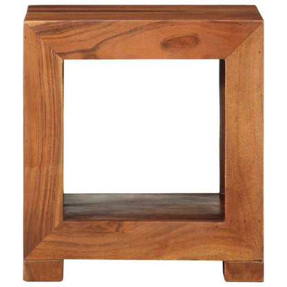 Tavolino 37x29x40 cm in Legno Massello di Acacia | homemem39