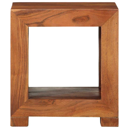 Tavolino 37x29x40 cm in Legno Massello di Acacia | homemem39