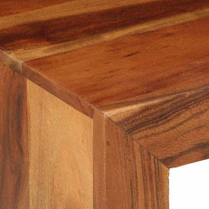 Tavolino 37x29x40 cm in Legno Massello di Acacia | homemem39