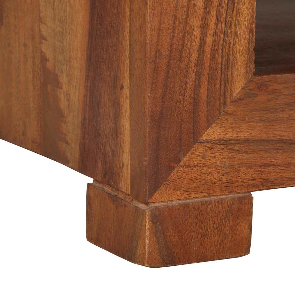 Tavolino 37x29x40 cm in Legno Massello di Acacia | homemem39