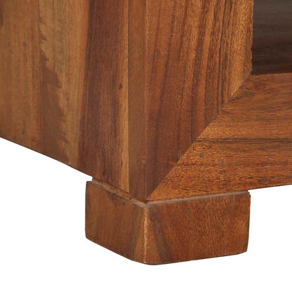 Tavolino 37x29x40 cm in Legno Massello di Acacia | homemem39