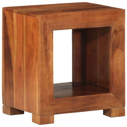 Tavolino 37x29x40 cm in Legno Massello di Acacia | homemem39