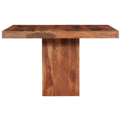 Tavolo da Pranzo 120x120x77 cm Legno Massello di Acacia | homemem39