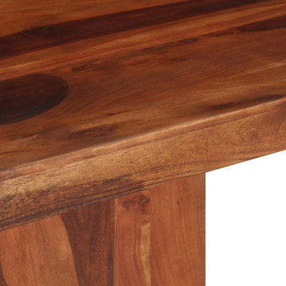 Tavolo da Pranzo 120x120x77 cm Legno Massello di Acacia