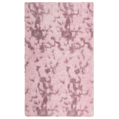 Tappeto Shaggy a Pelo Lungo NAVARRA Rosa Antico 60x100 cm | homemem39
