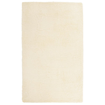 Tappeto Shaggy a Pelo Lungo NAVARRA Crema 80x150 cm poliestere