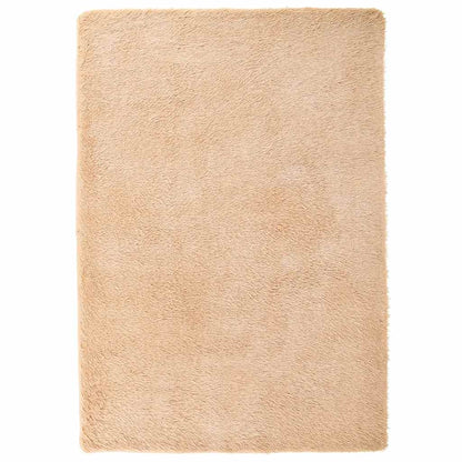 Tappeto Shaggy a Pelo Lungo NAVARRA Beige 120x170 cm poliestere