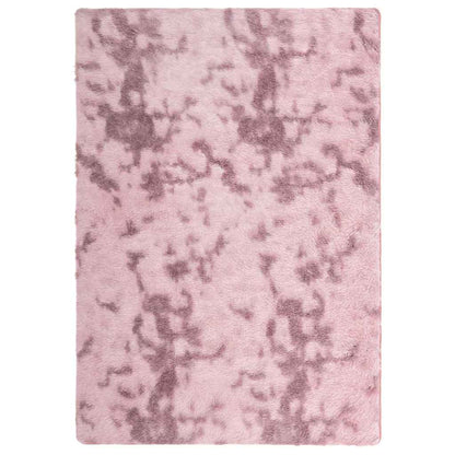 Tappeto Shaggy a Pelo Lungo NAVARRA Rosa Antico 120x170cm