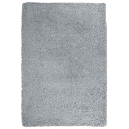 Tappeto Shaggy a Pelo Lungo NAVARRA Grigio Chiaro 120x170 cm - homemem39