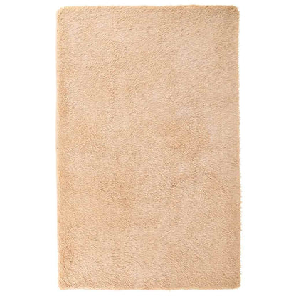 Tappeto Shaggy a Pelo Lungo NAVARRA Beige 130x200 cm poliestere - homemem39