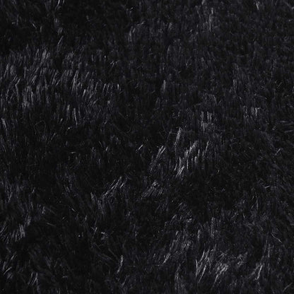 Tappeto Shaggy a Pelo Lungo NAVARRA Nero 130x200 cm poliestere | homemem39