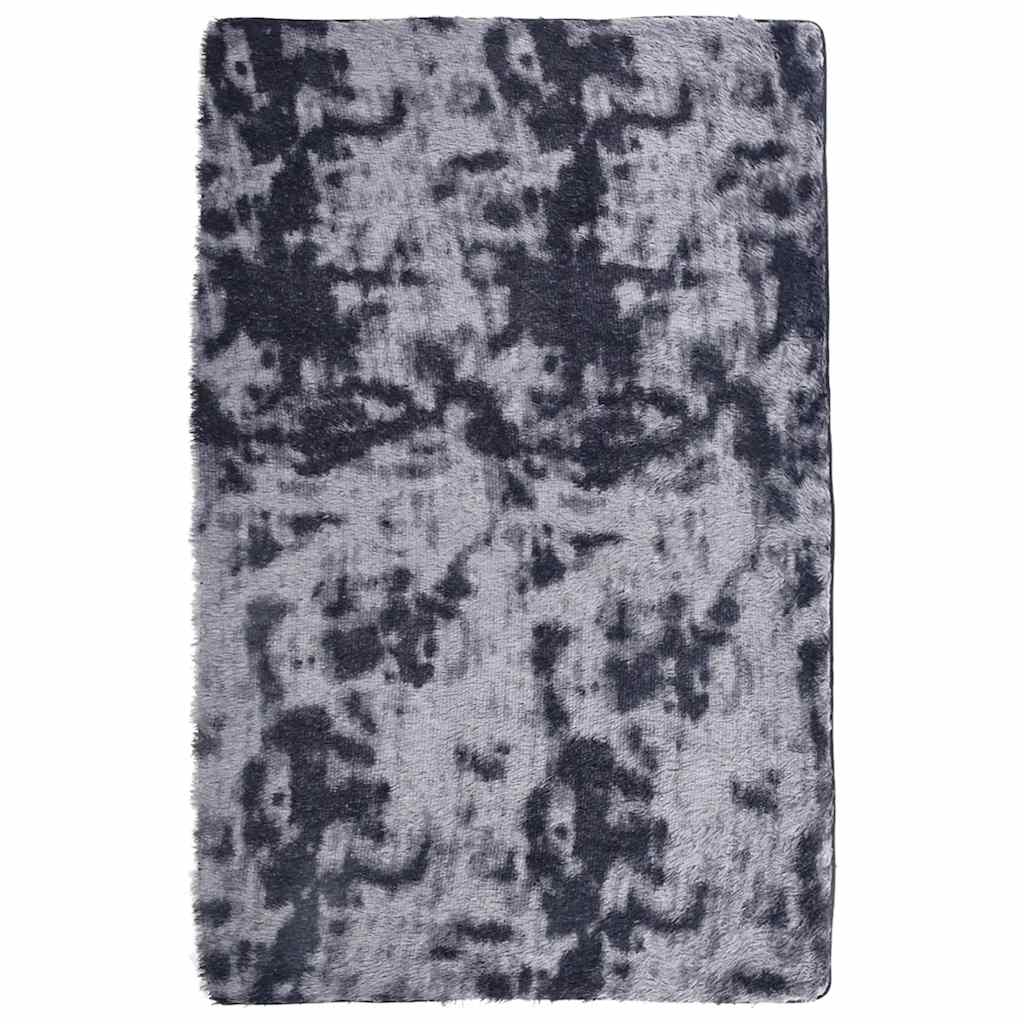 Tappeto Shaggy a Pelo Lungo NAVARRA Grigio Scuro 130x200 cm | homemem39