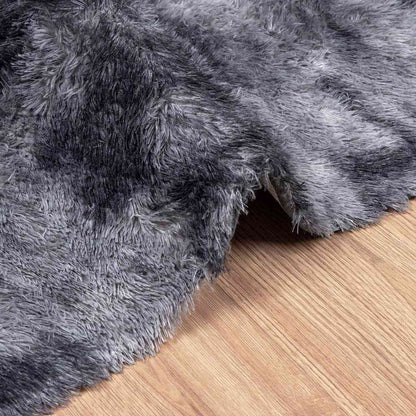 Tappeto Shaggy a Pelo Lungo NAVARRA Grigio Scuro 130x200 cm | homemem39