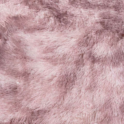 Tappeto Shaggy a Pelo Lungo NAVARRA Rosa Antico 130x200cm - homemem39