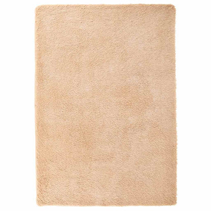 Tappeto Shaggy a Pelo Lungo NAVARRA Beige 160x230 cm poliestere - homemem39