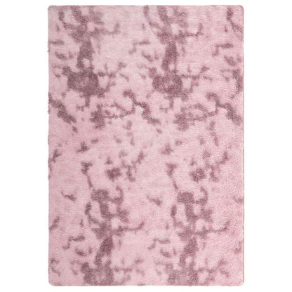 Tappeto Shaggy a Pelo Lungo NAVARRA Rosa Antico 160x230cm