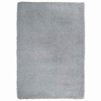 Tappeto Shaggy a Pelo Lungo NAVARRA Grigio Chiaro 160x230 cm - homemem39