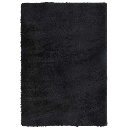 Tappeto Shaggy a Pelo Lungo NAVARRA Nero 200x290 cm poliestere - homemem39
