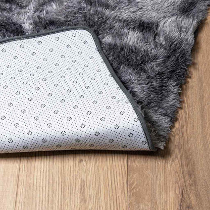 Tappeto Shaggy a Pelo Lungo NAVARRA Grigio Scuro 200x290 cm | homemem39