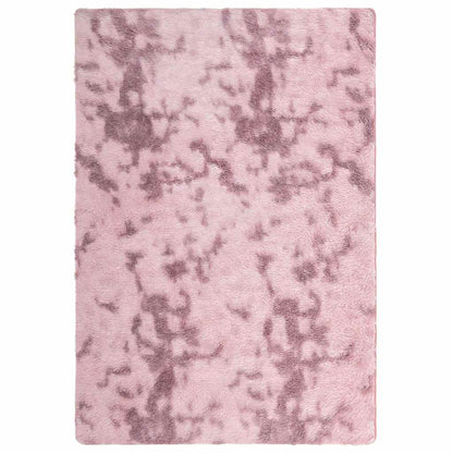 Tappeto Shaggy a Pelo Lungo NAVARRA Rosa Antico 200x290cm - homemem39