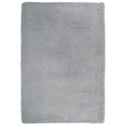 Tappeto Shaggy a Pelo Lungo NAVARRA Grigio Chiaro 200x290 cm - homemem39